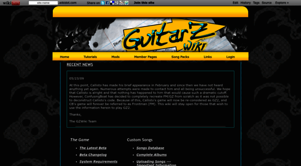 guitarzero.wikidot.com