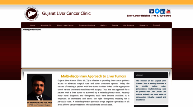 gujaratlivercancerclinic.com