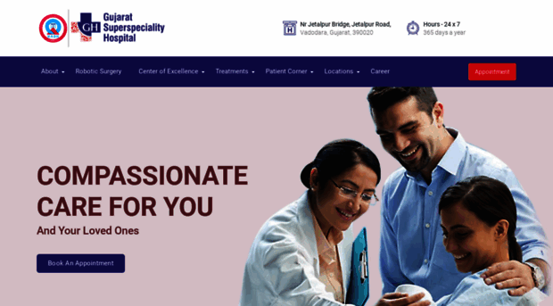 gujaratsuperspecialityhospital.com