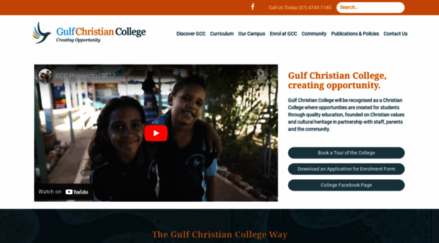 gulfchristiancollege.com