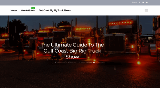 gulfcoastbigrigtruckshow.com