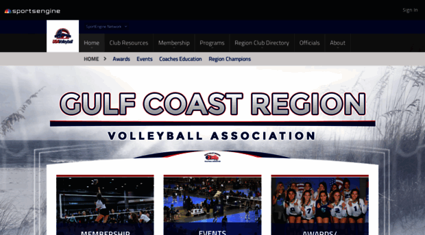 gulfcoastvolleyball.org