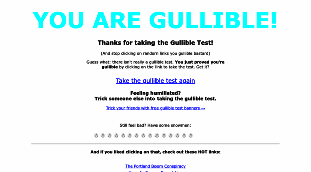 gullibletest.com