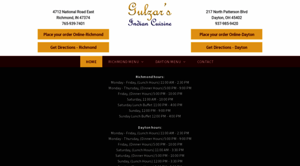 gulzarsindiancuisine.com