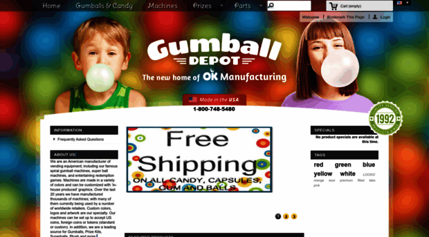 gumball-depot.com