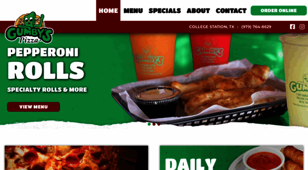 gumbyspizzaaggieland.com
