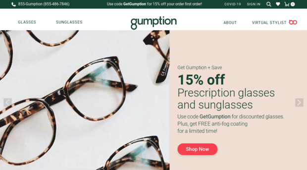 gumptionglasses.com