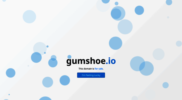 gumshoe.io