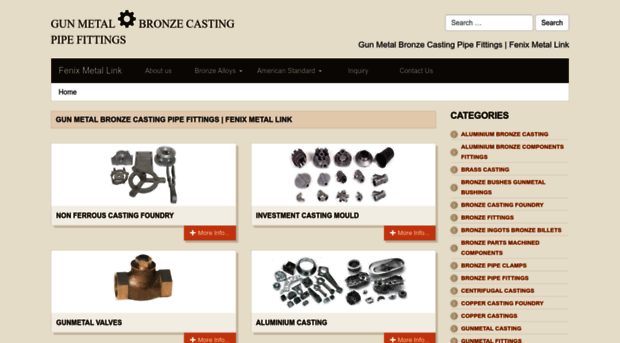 gun-metal-bronze-casting-pipe-fittings.com