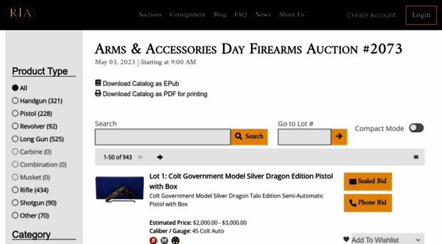 gunauctiononline.com