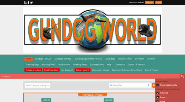 gundogworld.co.uk