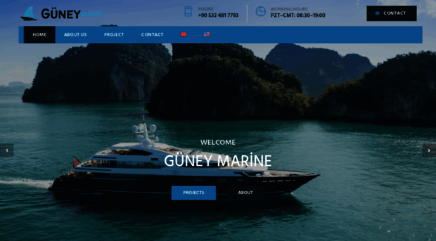 guneymarine.com