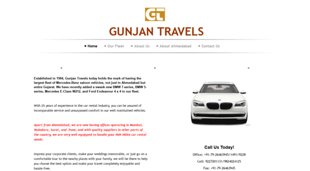 gunjantravels.co.in