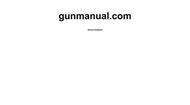 gunmanual.com