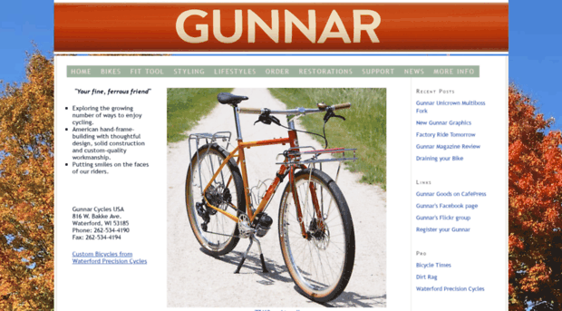 gunnarbikes.com
