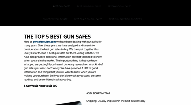 gunsafereview.weebly.com