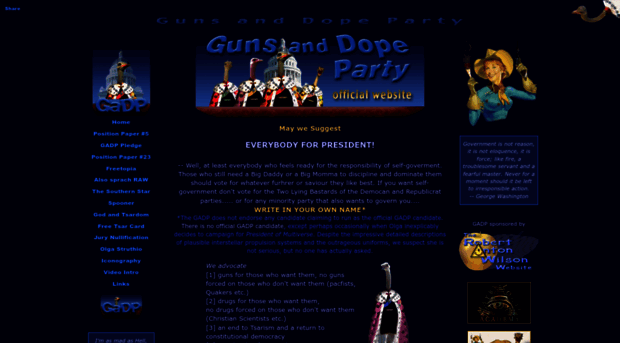 gunsanddopeparty.net