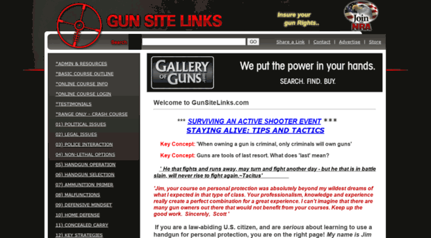 gunsitelinks.com