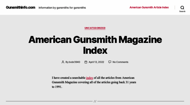 gunsmithinfo.com