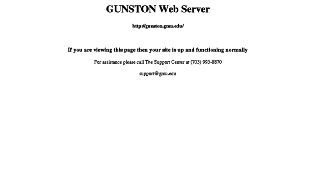 gunston.gmu.edu