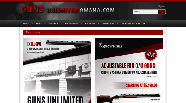 gunsunlimitedomaha.com