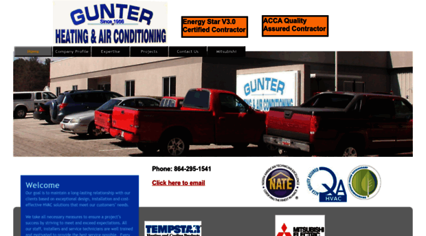 gunterheatingandair.com