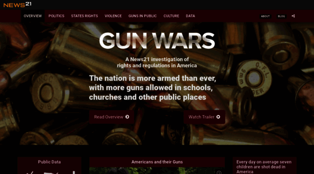 gunwars.news21.com