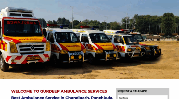 gurdeepambulanceservice.com