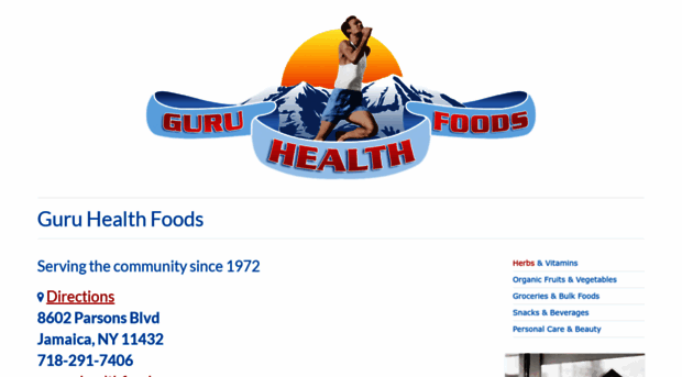 guruhealthfoods.com