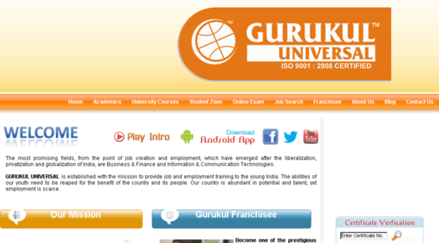 gurukuluniversal.in