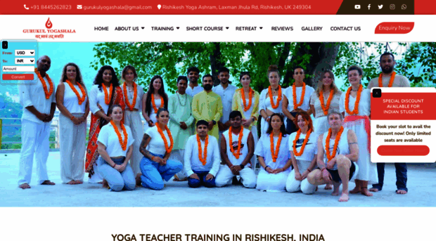 gurukulyogashala.com