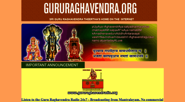 gururaghavendra1.org