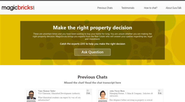 gurutalk.magicbricks.com