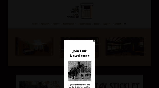 gustavstickleyhousefoundation.org