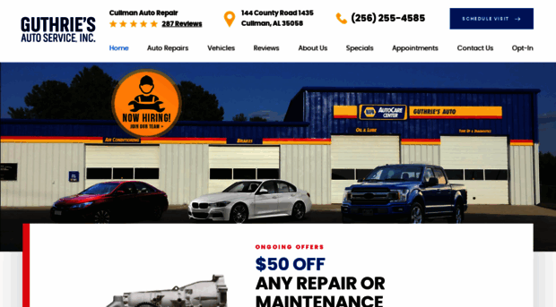 guthriesautoservice.net