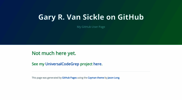 gvansickle.github.io
