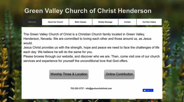 gvchurchofchrist.com