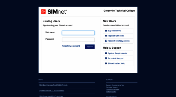 gvltec.simnetonline.com - Sign in - SIMnet by McGraw Hil... - Gvltec ...