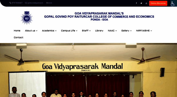 gvmcommercecollege.ac.in