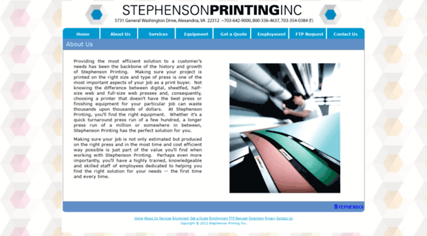 gw.stephensonprinting.com