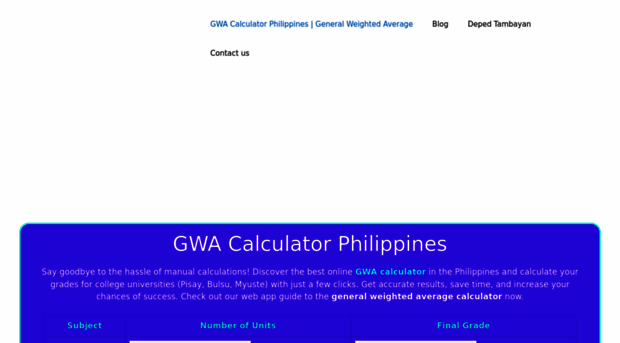 gwacalculator.com