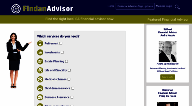 gwelcome.findanadvisor.co.za