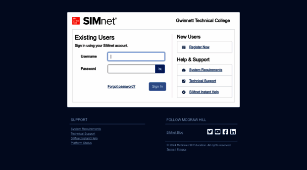 gwinnetttech.simnetonline.com