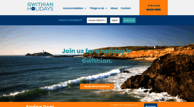 gwithianholidays.com