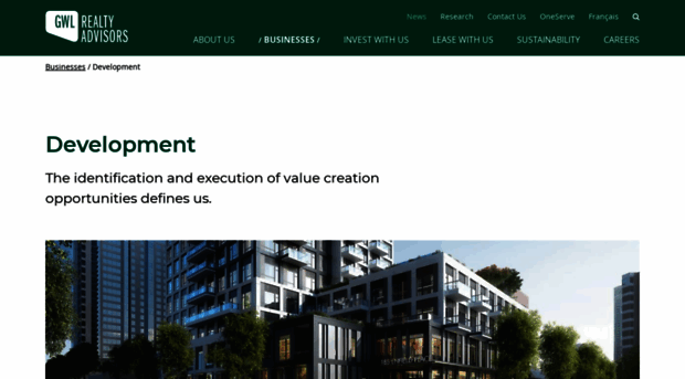 gwlradevelopments.com