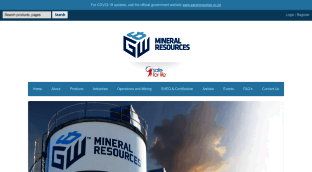 gwminerals.co.za