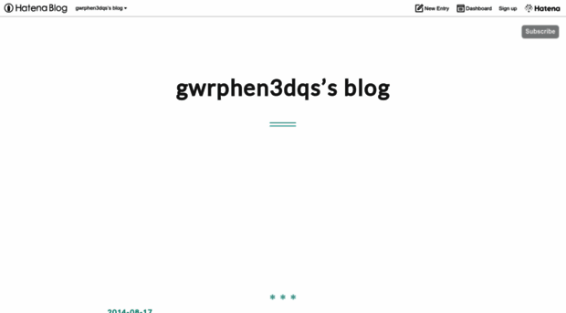 gwrphen3dqs.hatenablog.com