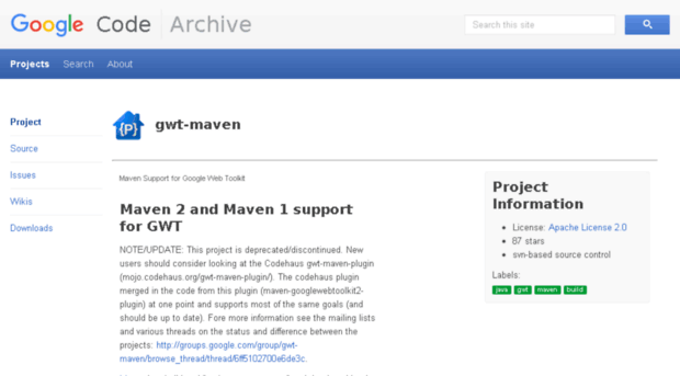 gwt-maven.googlecode.com