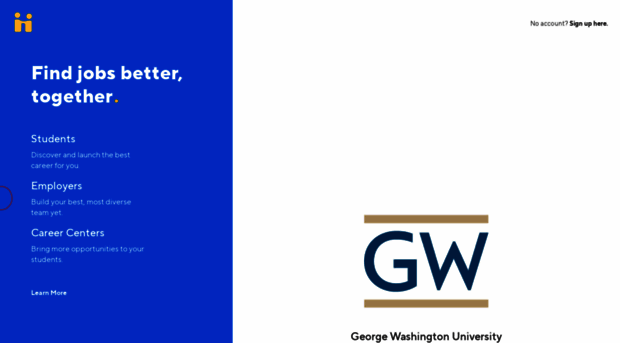 gwu.joinhandshake.com