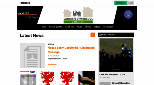 gwyneddfootballleague.pitchero.com